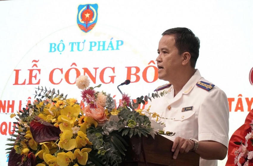 Tây Ninh có tân Trưởng Thi hành án dân sự tỉnh.