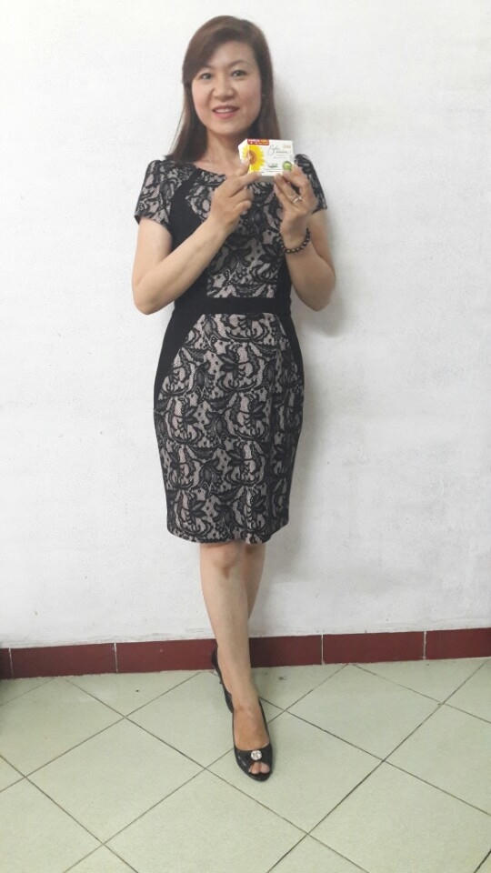 Chị Vũ Thị Khánh Vân, 46 tuổi, 132/129 nguyễn hữu cảnh, P22, Q Bình Thạnh, HCM. ĐT: 0979 706 445