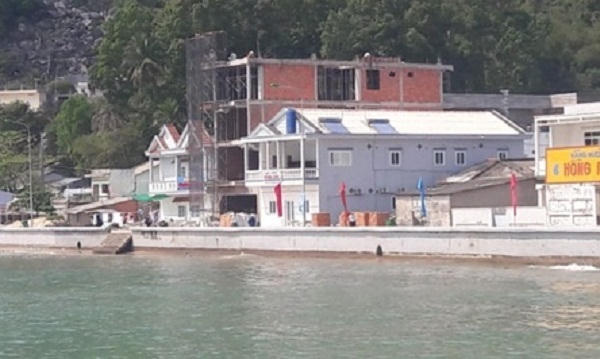 Gần 40.000 m2 đất tại huyện Kiên Hải được cấp, cho thuê sai quy định. (Ảnh: VOV)