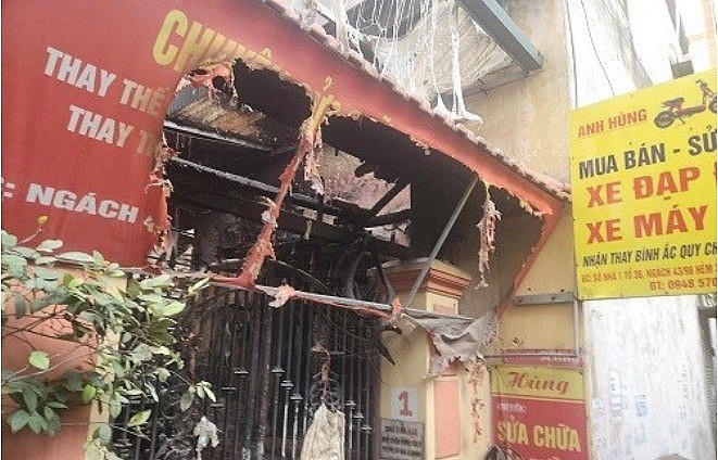 Vụ cháy nhà trọ tại Hà Nội gần đây khiến 14 người tử vong.
