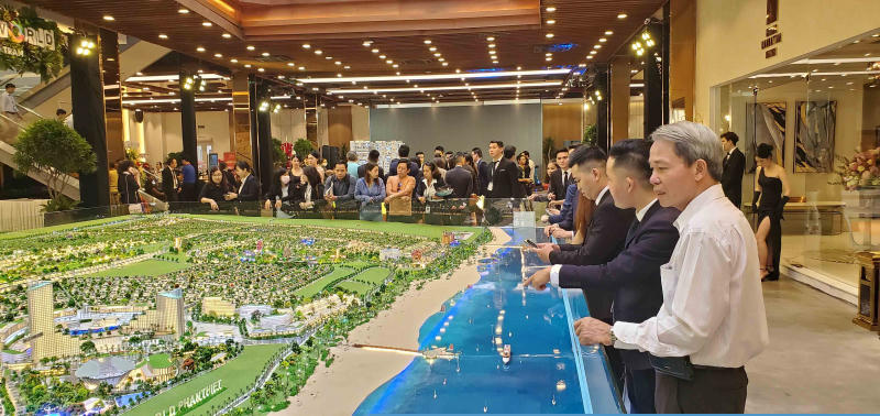 Dự án nhà ở thu hút đông người quan tâm