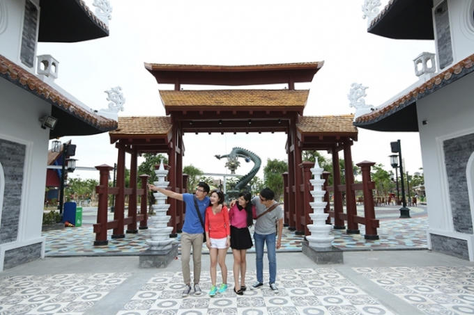 Khy văn hóa Nhật Bản tại Asia Park.