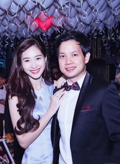 Hai người được cho là một cặp "trai tài, gái sắc" trong showbiz Việt. Ảnh: internet.