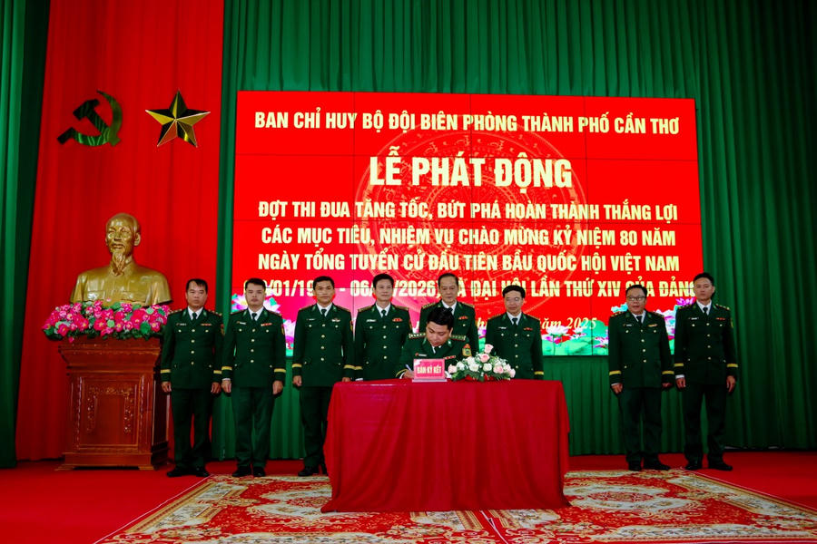 Các đơn vị ký kết giao ước thi đua