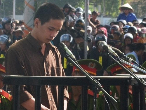 Bị cáo Vũ Văn Tiến.