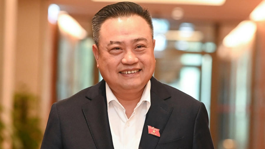 Chủ tịch UBND TP Hà Nội Trần Sỹ Thanh.
