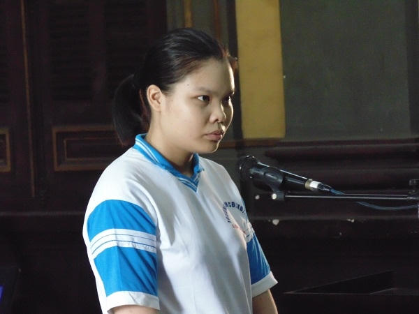 Bị cáo Lượm tại tòa