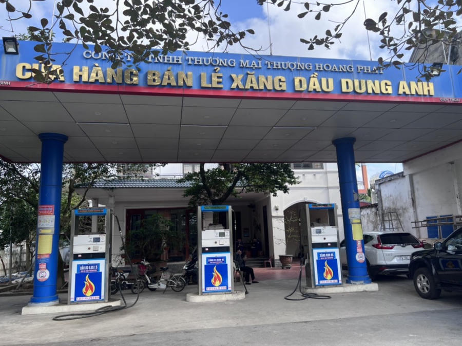 Cửa hàng xăng dầu vi phạm về kinh doanh xăng dầu bị xử phạt gần 260 triệu đồng. (Ảnh: dms.gov.vn)