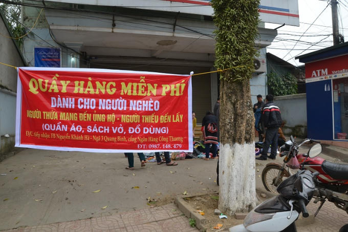 Cửa h&agrave;ng từ thiện đặc biệt ở H&agrave; Giang