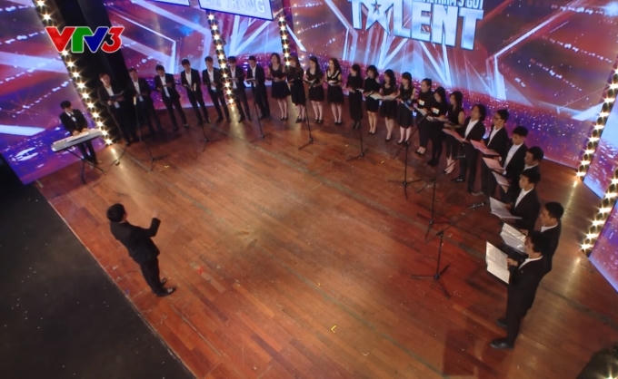 Dàn hợp xướng trẻ Công giáo.