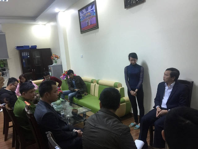 Cơ quan chức năng có mặt để làm rõ vụ cháu Phương bị cô giáo hành hung