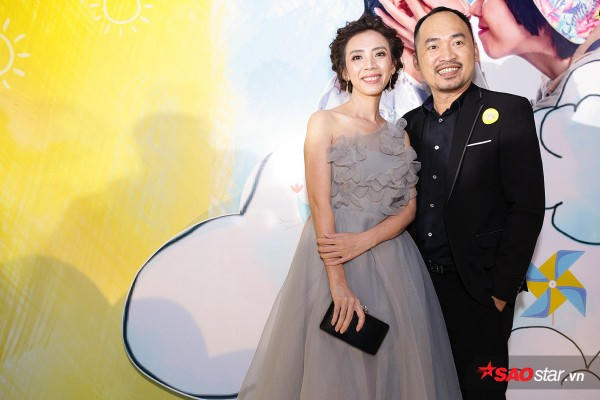 Vợ chồng Thu Trang - Tiến Luật.