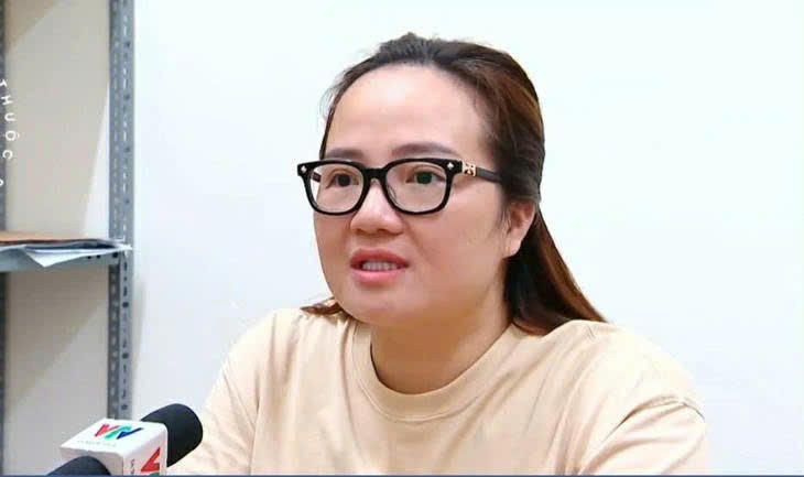 Hoàng Hường tại cơ quan điều tra.