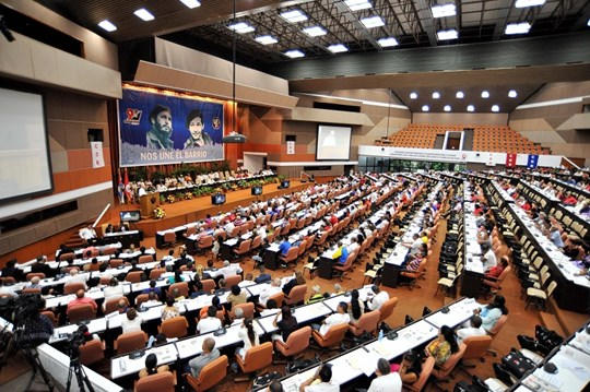 Toàn cảnh Đại hội Uỷ ban Bảo vệ Cách mạng Cuba.