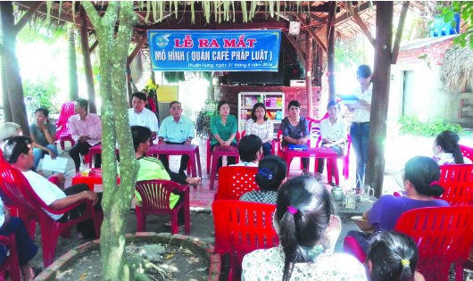 Quán Cà phê pháp luật ở Cần Thơ.