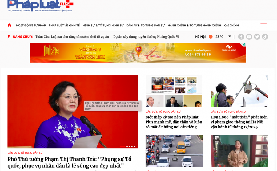 Sau 10 năm ra mắt, Pháp luật Plus đã khẳng định được vị thế, uy tín trong làng báo chí Cách mạng Việt Nam.