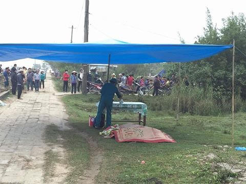 Vị trí nạn nhân được tìm thấy cách vị trí nạn nhân gặp nạn hơn 20 km. (Ảnh: HT)