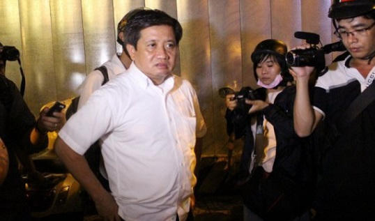 Ông Đoàn Ngọc Hải trong một lần ra quân lập lại trật tự vỉa hè. (Ảnh: VTCNEW)