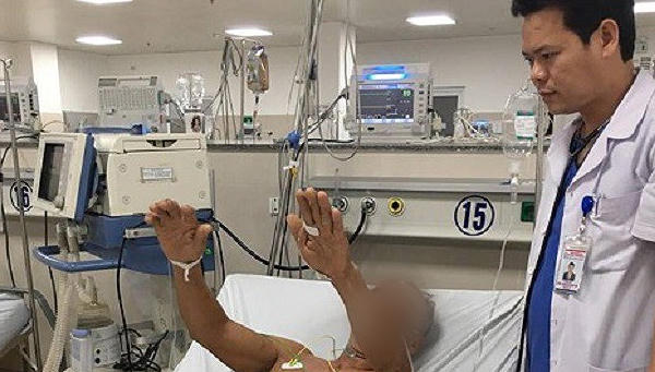 Bệnh nhân được cứu sống tại bệnh viện Cu Ba - Đồng Hới