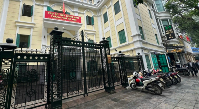 Trụ sở tiếp công dân Thành phố Hà Nội.