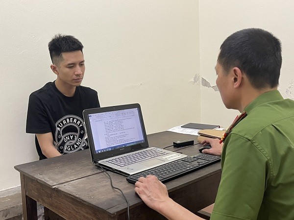 Đối tượng Nguyễn Tuấn Anh. (Ảnh: Công an Nghệ An)