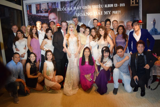 Hoa Hậu Hoàng Hải My tổ chức tiệc ra mắt CD & DVD tại biệt thự mặt tiền biển triệu đô ở Mỹ