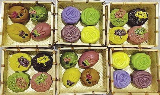 Bánh trung thu handmade.