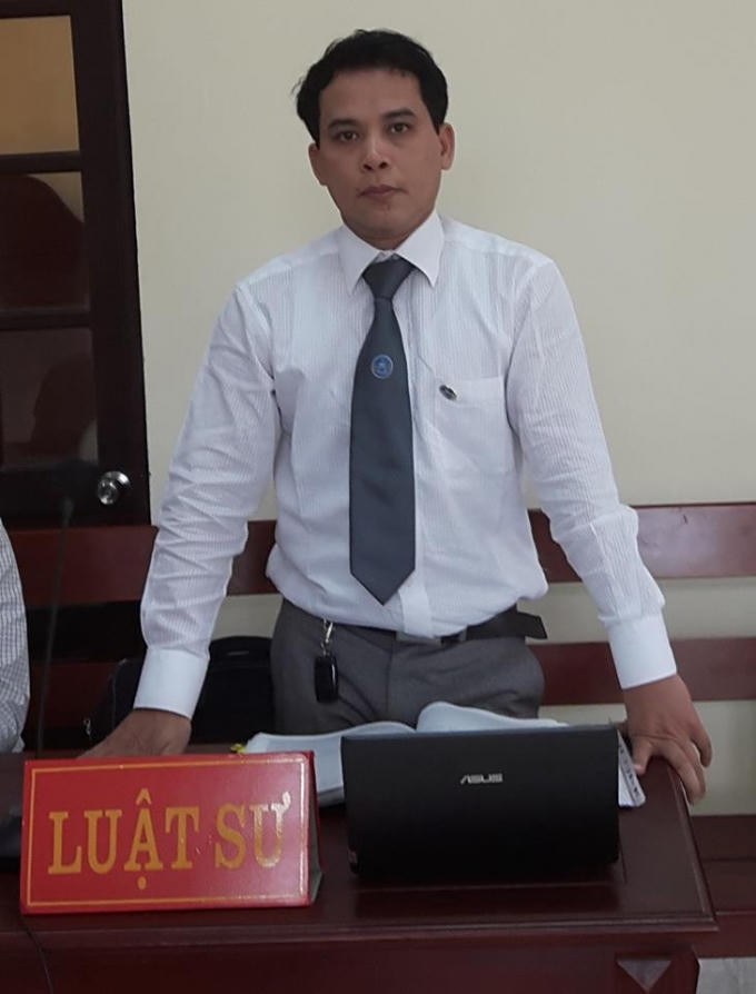 Luật sư Nguyễn Công Thành.
