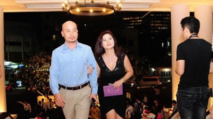 Hai vợ chồng thời điểm trước ồn ào về ly hôn.