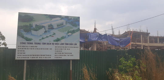 Tòa nhà trung tâm dịch vụ việc làm tỉnh Đắk Lắk