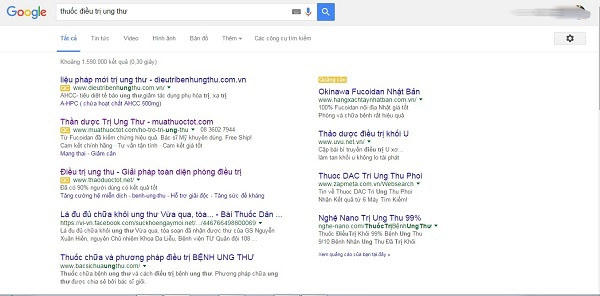 "Thuốc" điều trị ung thư bán tràn lan trên mạng.