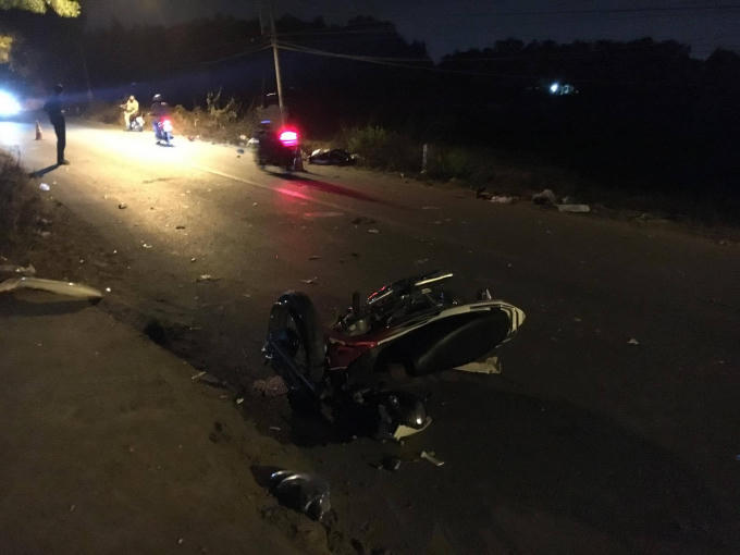 Hiện trường vụ việc (Ảnh: Hà Bắc)