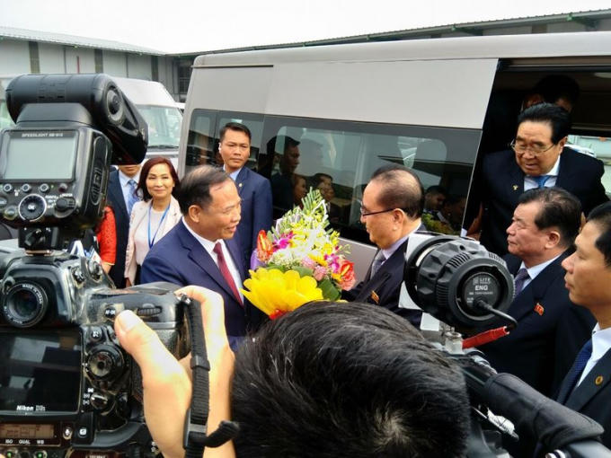 Phái đoàn cao cấp Triều Tiên tới thăm và làm việc tại Hải Dương.