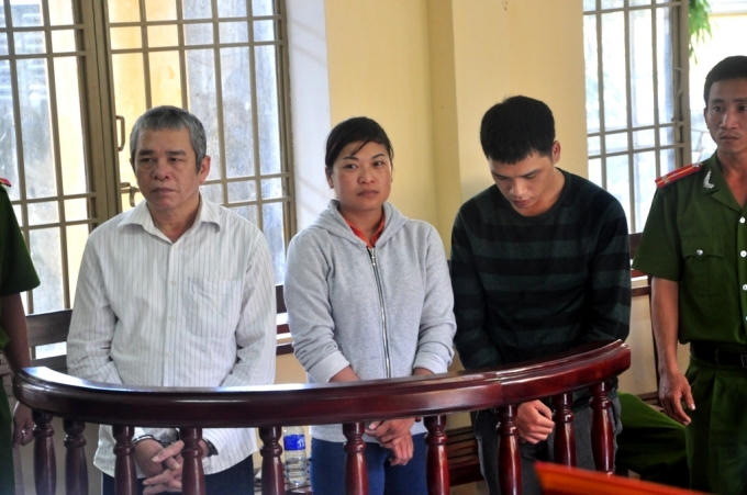 Từ trái sang: Hiền, Minh, Hoàng.