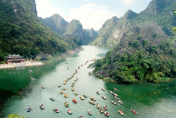Khu du lịch sinh thái Tràng An. Ảnh internet
