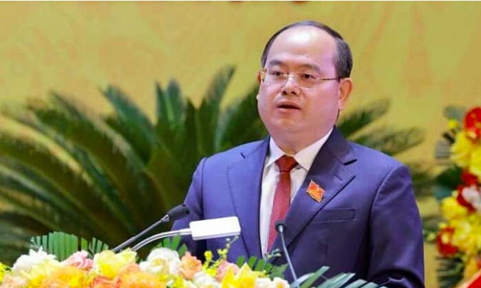 Ông Quản Minh Cường, Bí thư Tỉnh ủy nhiệm kỳ 2025-2030. Ảnh: Báo Cao Bằng