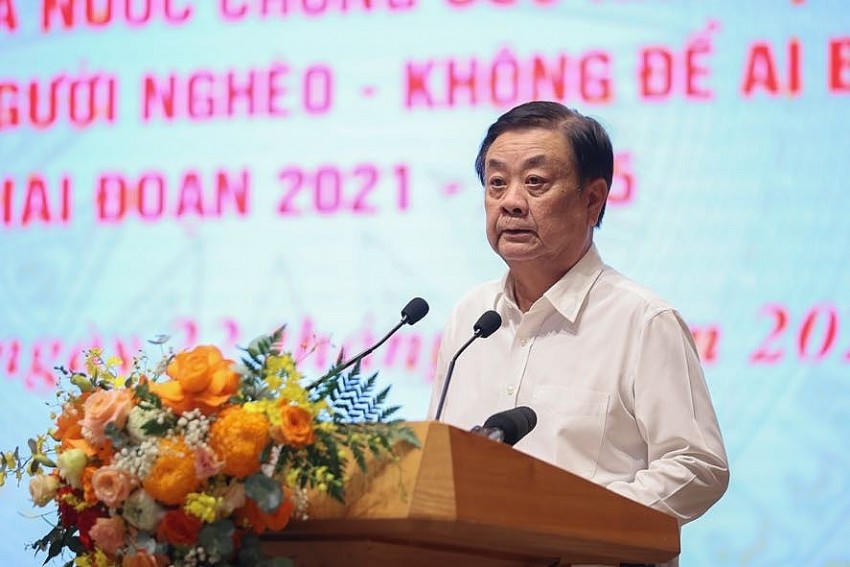 Phó chủ tịch Quốc hội Lê Minh Hoan phát biểu.