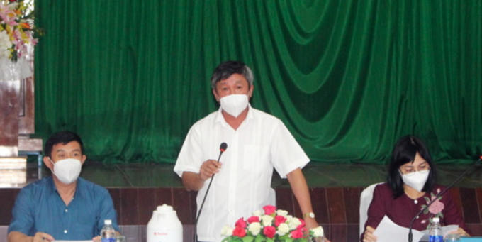 hop giua lanh dao tinh va huyen