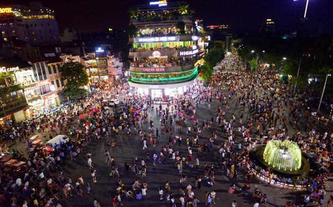 Không gian văn hóa phố đi bộ sẽ diễn ra nhiều sự kiện nhằm chào đón ngày Quốc tế Phụ nữ 8/3