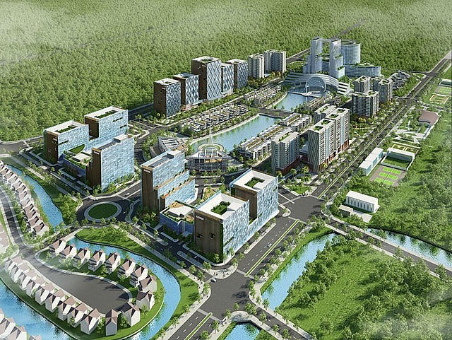 Hà Nội điều chỉnh cục bộ quy hoạch chi tiết Khu đô thị Công viên công nghệ phần mềm.