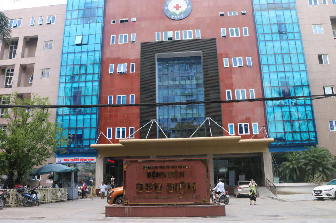 Bệnh viện Bưu điện nơi xảy ra sự việc trên.