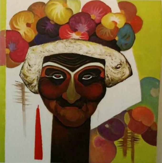 Già Chăm qua góc nhìn của họa sỹ Cao Thị Được. Ảnh: BTC