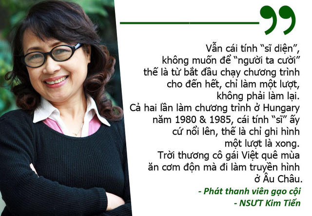 Ngắm nhan sắc của “giọng đọc huyền thoại” Kim Tiến 38 năm về trước