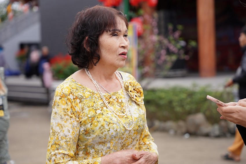 Phật tử Phạm Thị Liên chia sẻ