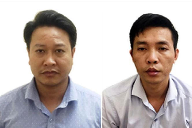 Nguyễn Khắc Tuấn và Ðỗ Mạnh Tuấn.