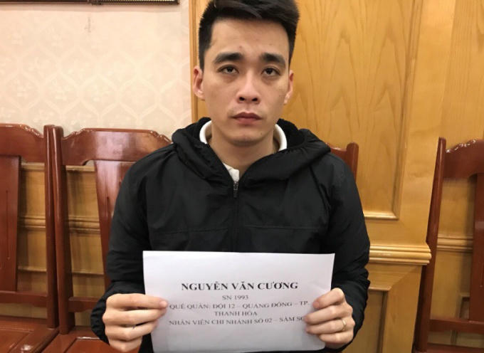 Nguyễn Văn Cương, nhân viên chi nhánh số 02.