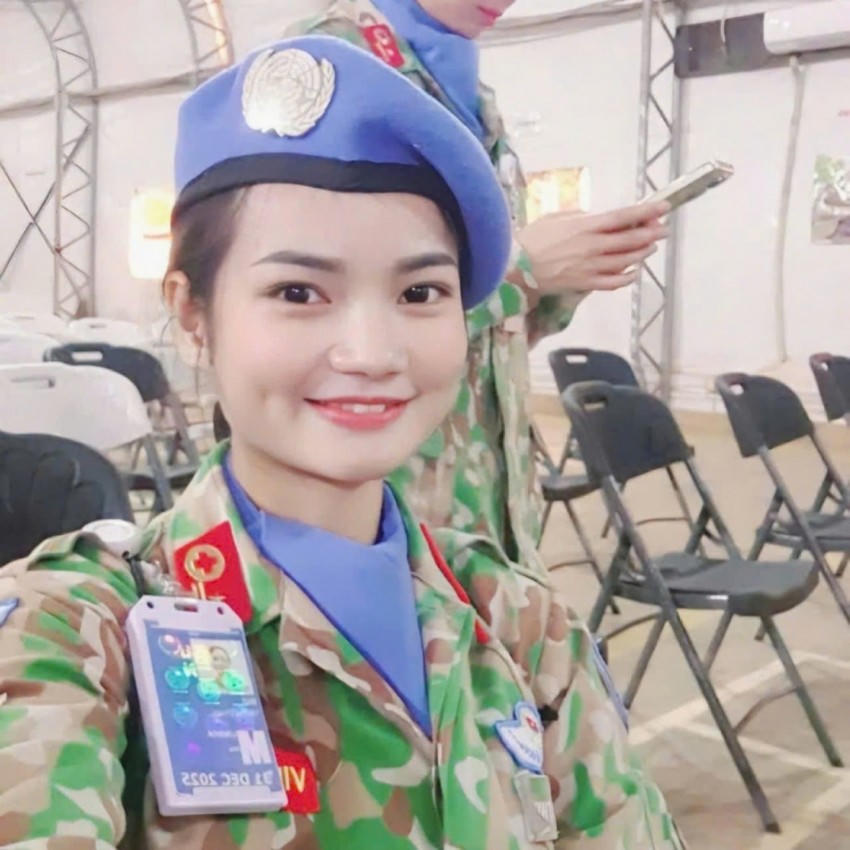 Thiếu tá CN Bùi Hải Thuận - Điều dưỡng viên, khoa Ngoại Chấn thương & Chỉnh hình, Bệnh viện Quân y 120.