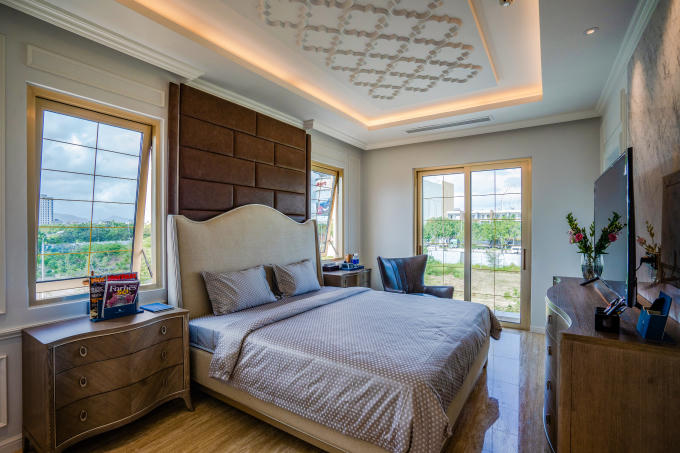 Căn shophouse thuộc dự án Le Pavillon theo tiêu chuẩn 6 sao quốc tế về khai thác cho thuê nhà hạng sang riêng lẻ.