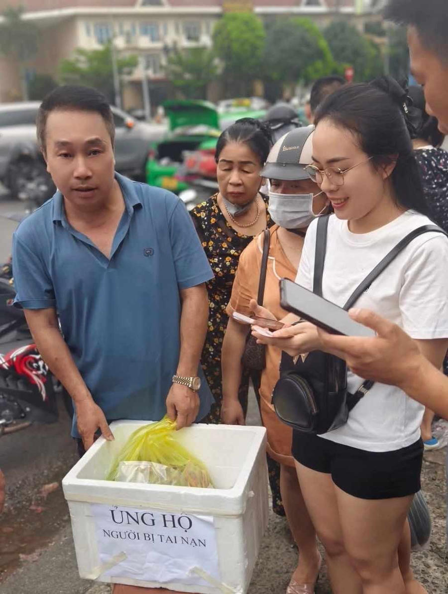 Hành động đẹp của người dân thành phố Vinh.