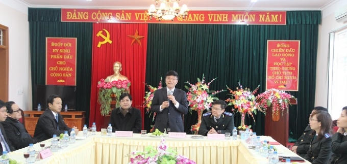 Chúc Tết Cục THADS tỉnh Tuyên Quang.
